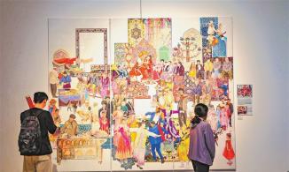 第十四届全国美术作品展览壁画作品展在郑州美术馆(新馆)开幕