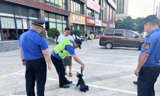 郑州高新区城管开展文明养犬执法宣传活动 携手共建美好家园